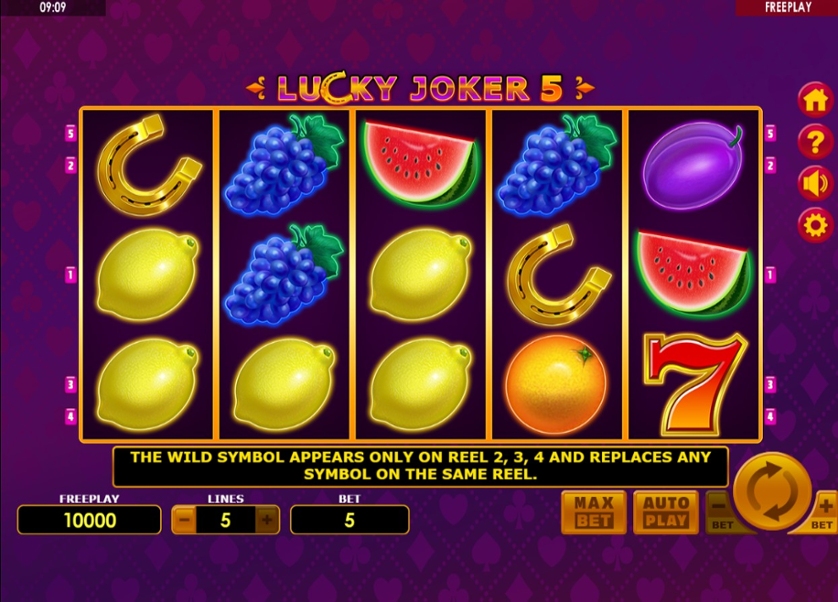 Экран Lucky Joker